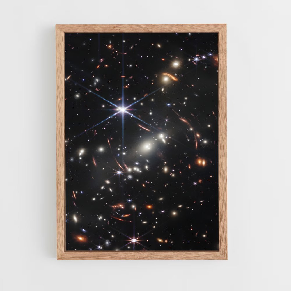 Poster Galaxies en Étreinte – affiche Astronomie (vue 4)